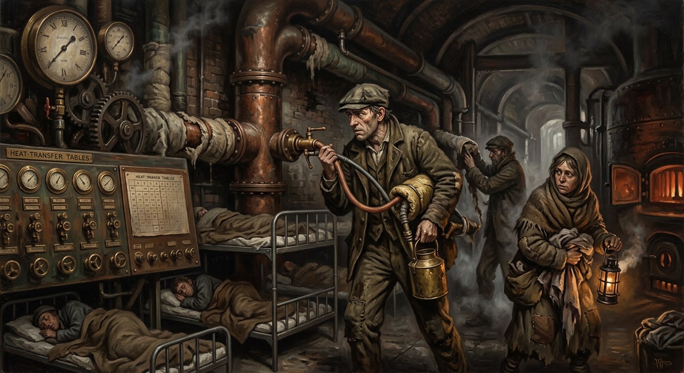Warmth Thieves — Warmth Thieves, rendered as oil-painting.