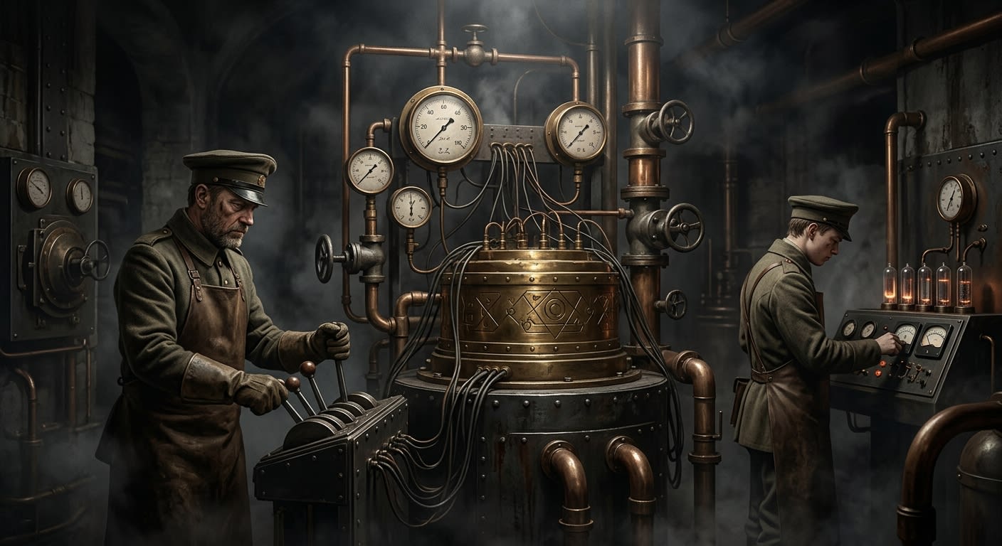 Wrath-Sloth Convergence Code — On the Origin of the Sequence, rendered as photograph.