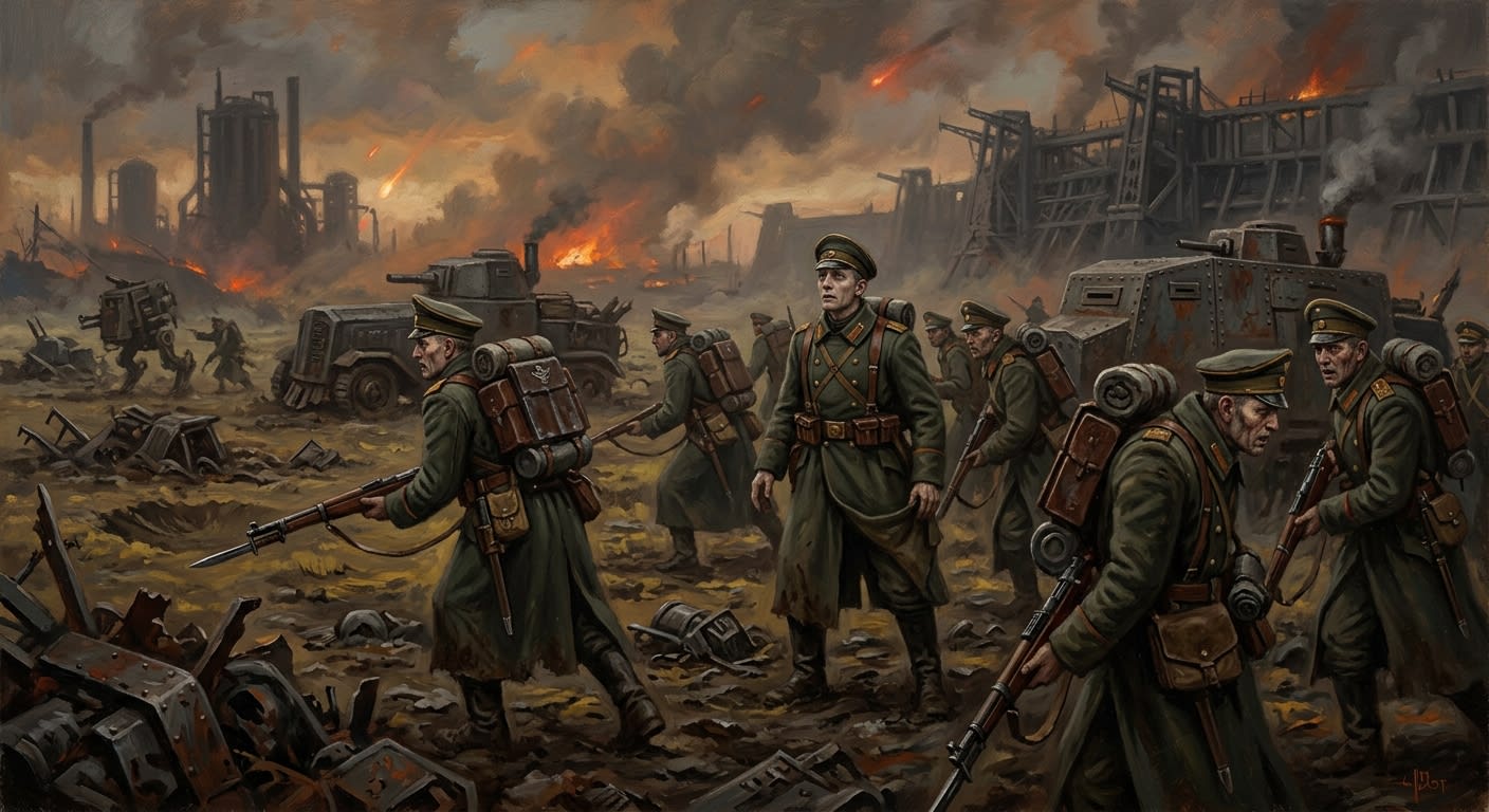 12th Prefectural Division — 12th Prefectural Division, rendered as oil-painting.