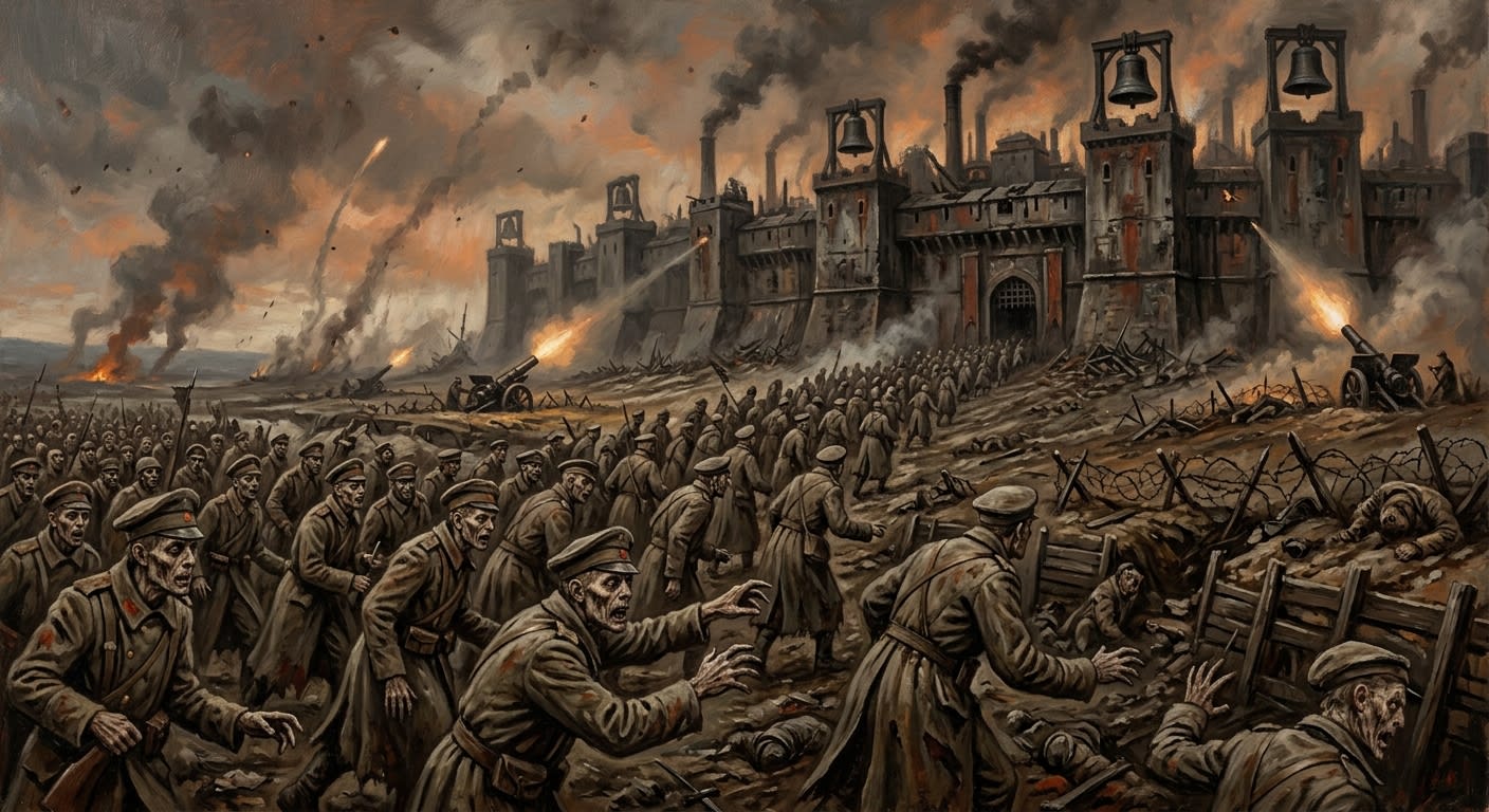 Advance of the Empty Maw — Advance of the Empty Maw, rendered as oil-painting.