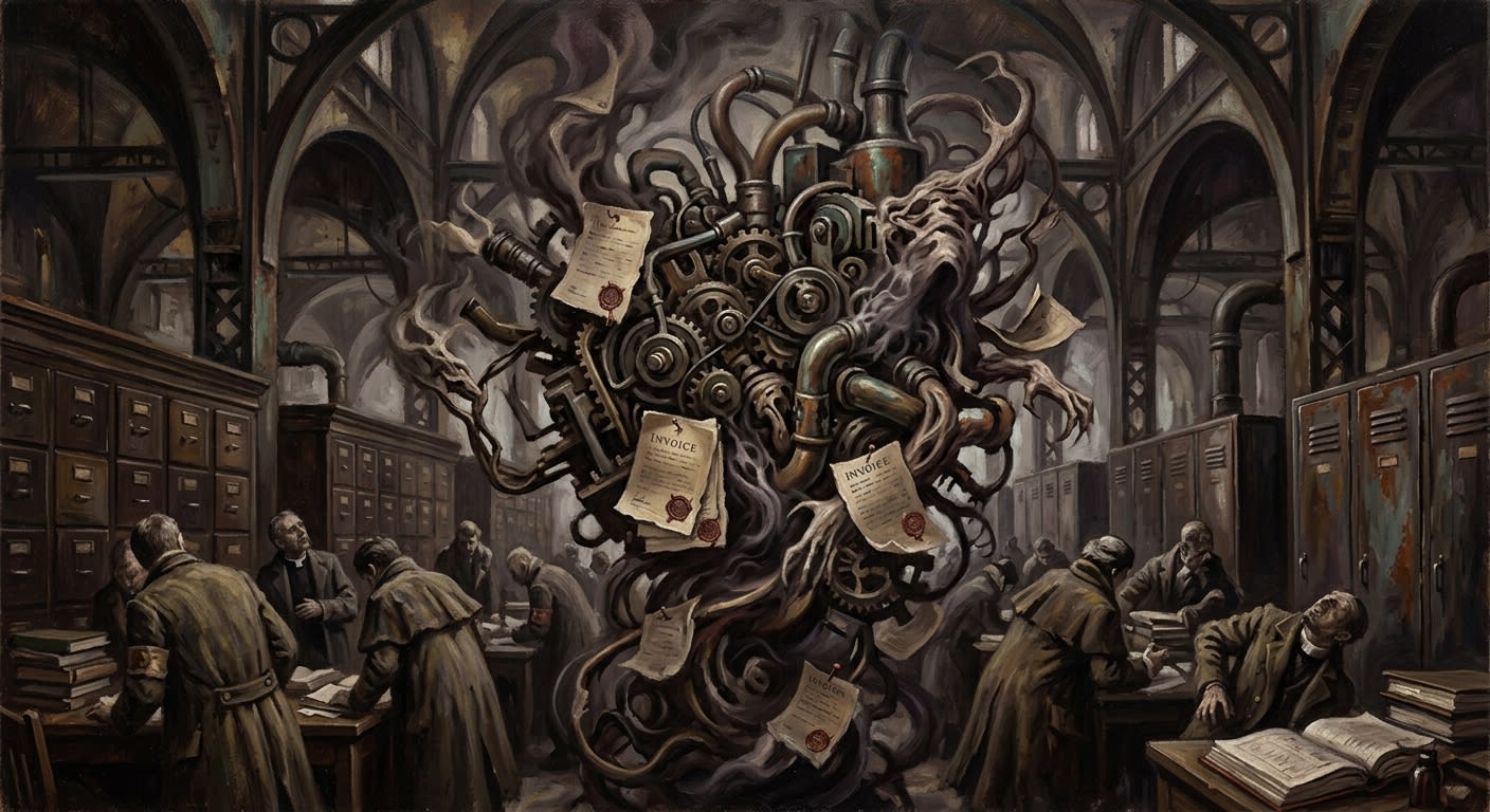 Adversary — Adversary, rendered as oil-painting.