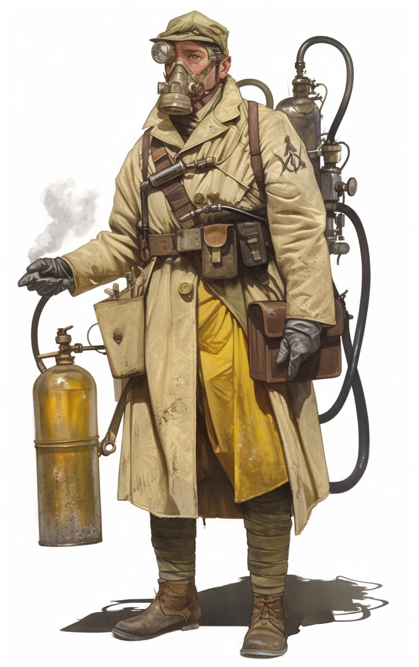 Bram Cinder, Insurance Man, studying burn patterns and a disputed claim.