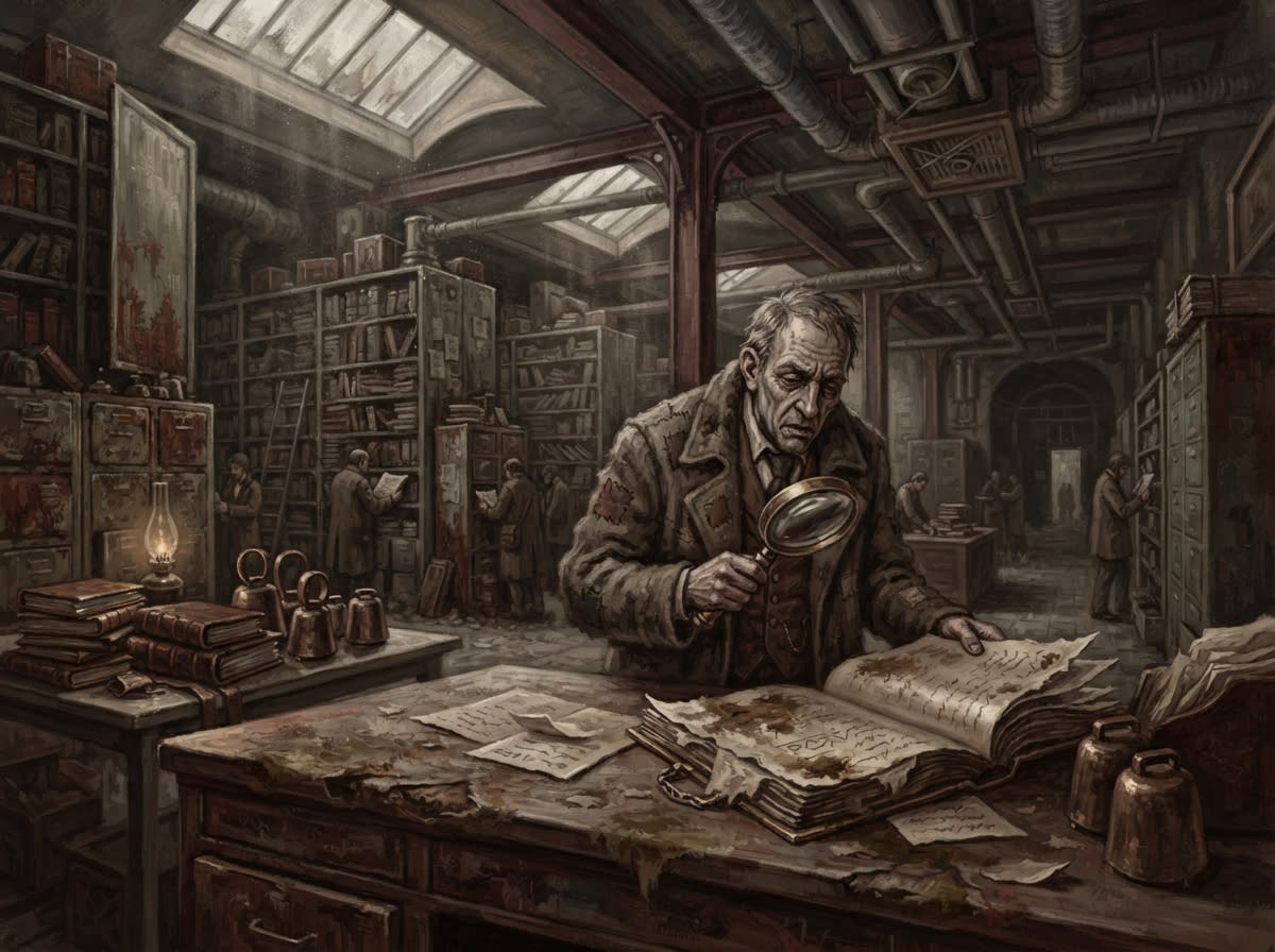 Alfold — Alfold, rendered as oil-painting.