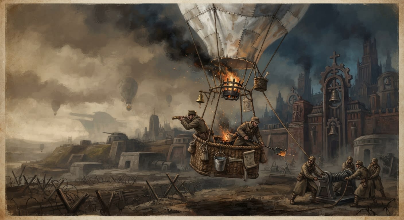 Angelus Engines — Angelus Engines, rendered as oil-painting.