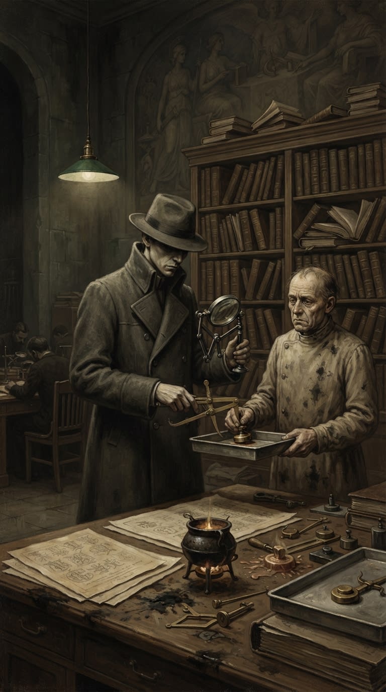 Annual Die Audit — Annual Die Audit, rendered as oil-painting.