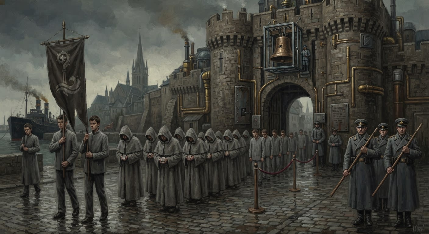 Annual Remembrance of Saint-Malo — Annual Remembrance of Saint-Malo, rendered as oil-painting.