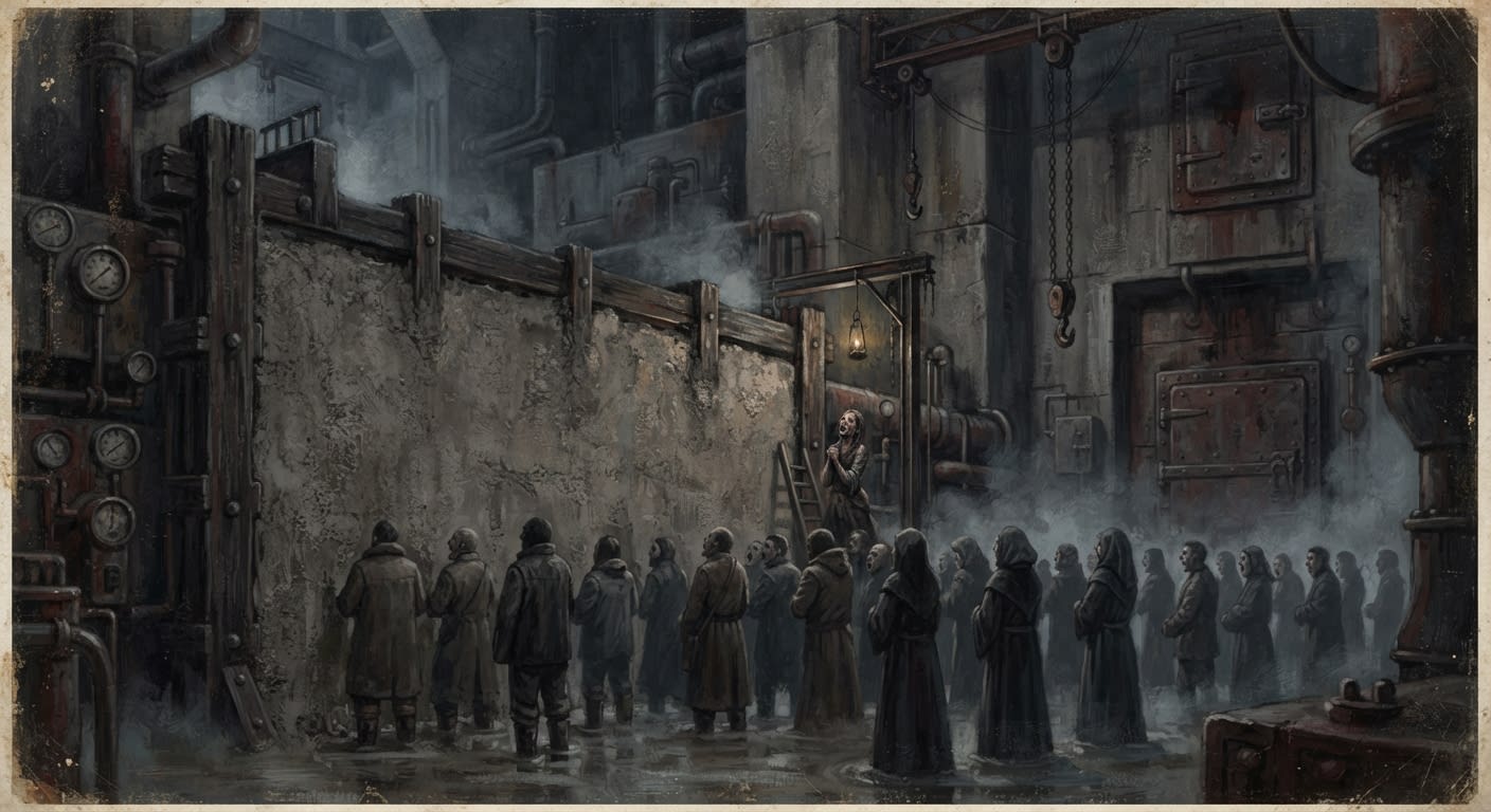 Antiphon of Endurance — Antiphon of Endurance, rendered as oil-painting.