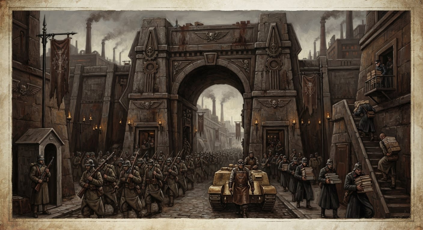 Arch of Campaigns — Arch of Campaigns, rendered as oil-painting.