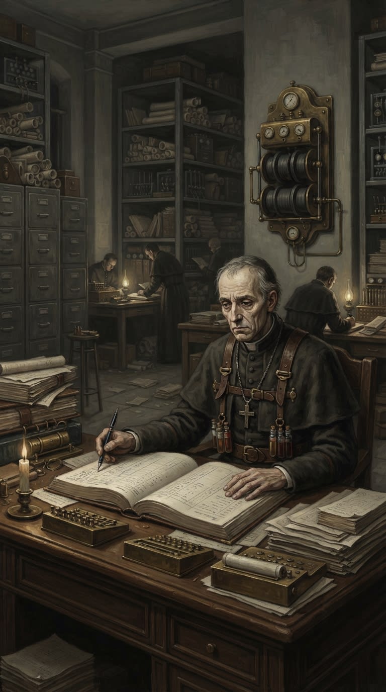 Archbishop Pellian of Rouen — Archbishop Pellian of Rouen, rendered as oil-painting.