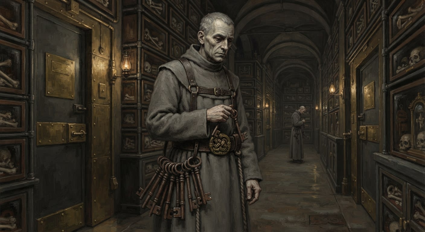 Archon-Custodian of Relics — Archon-Custodian of Relics, rendered as oil-painting.