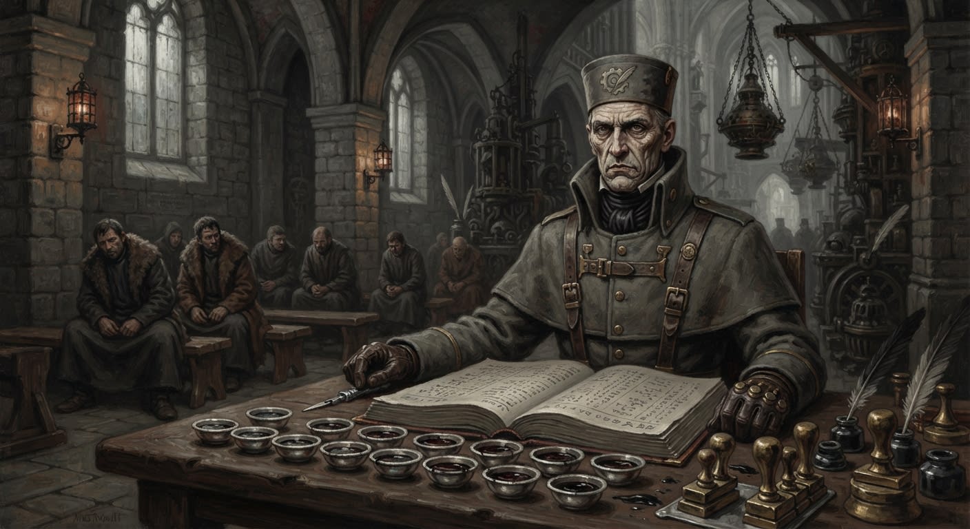 Archon-Mediator Havel of Tithes — Archon-Mediator Havel of Tithes, rendered as oil-painting.