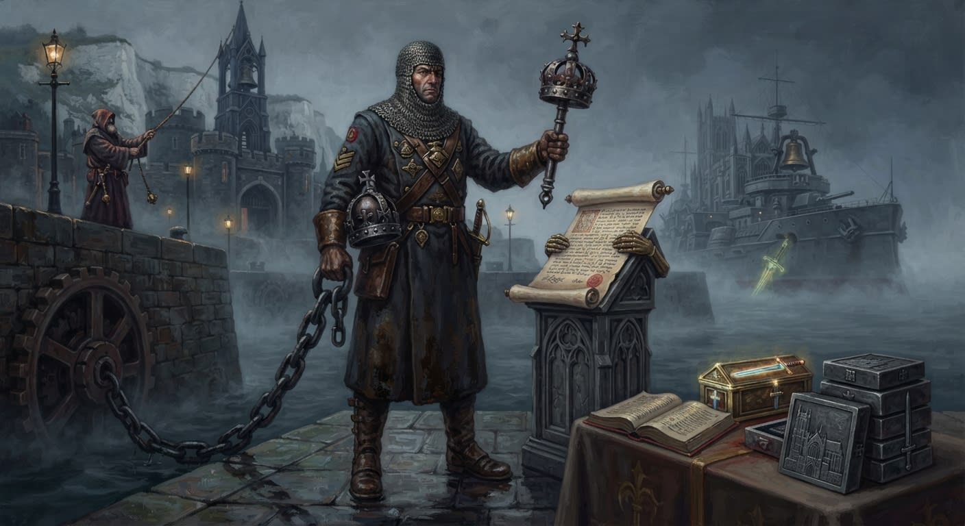 Arthurian Tradition — Arthurian Tradition, rendered as oil-painting.