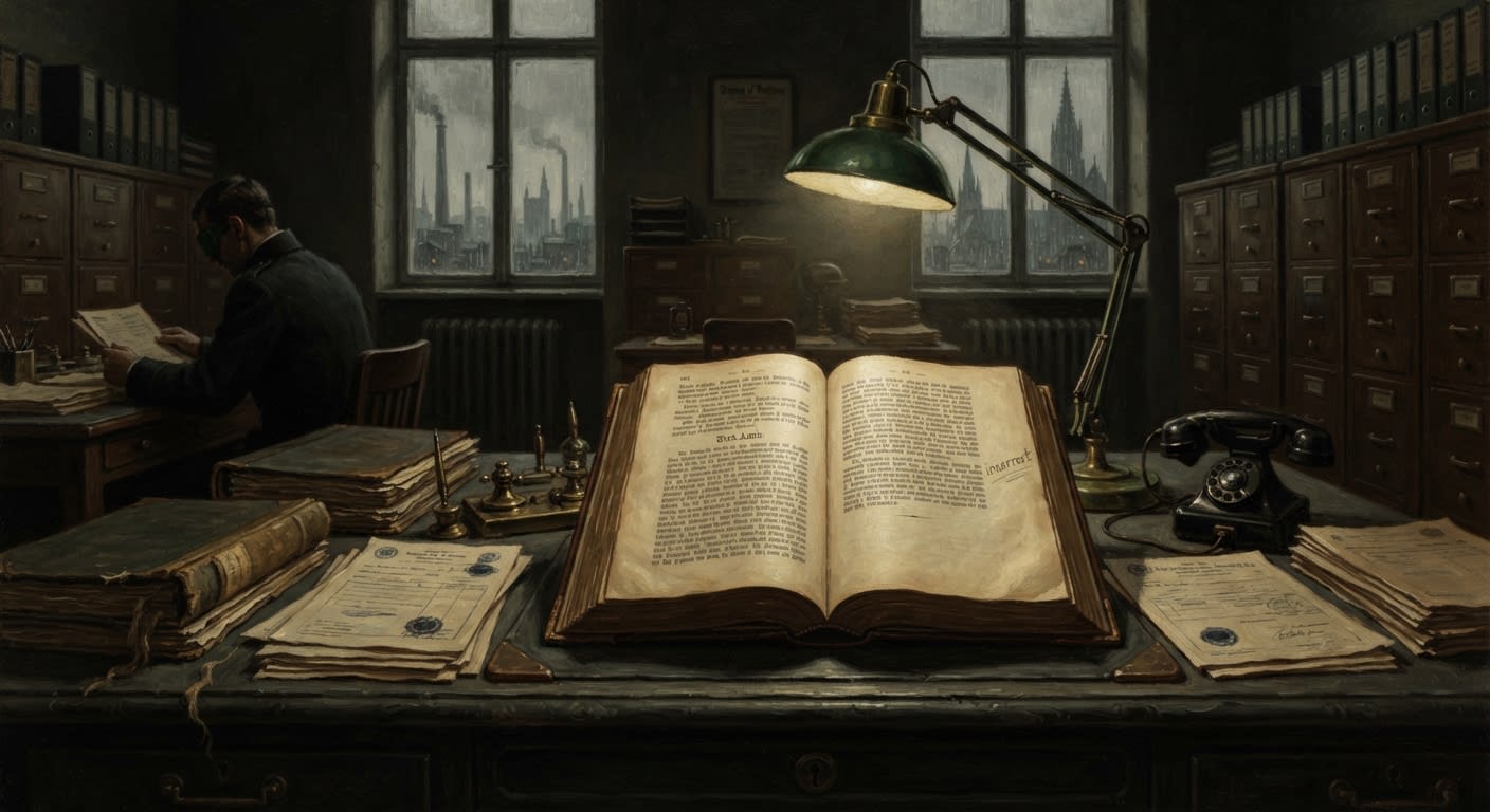 Articles of Covenant — Articles of Covenant, rendered as oil-painting.