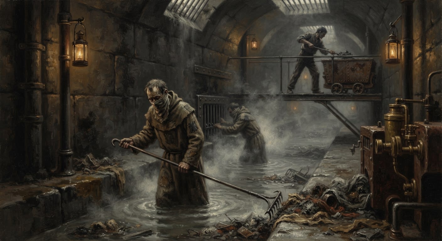 Ash Canalworks — Ash Canalworks, rendered as oil-painting.