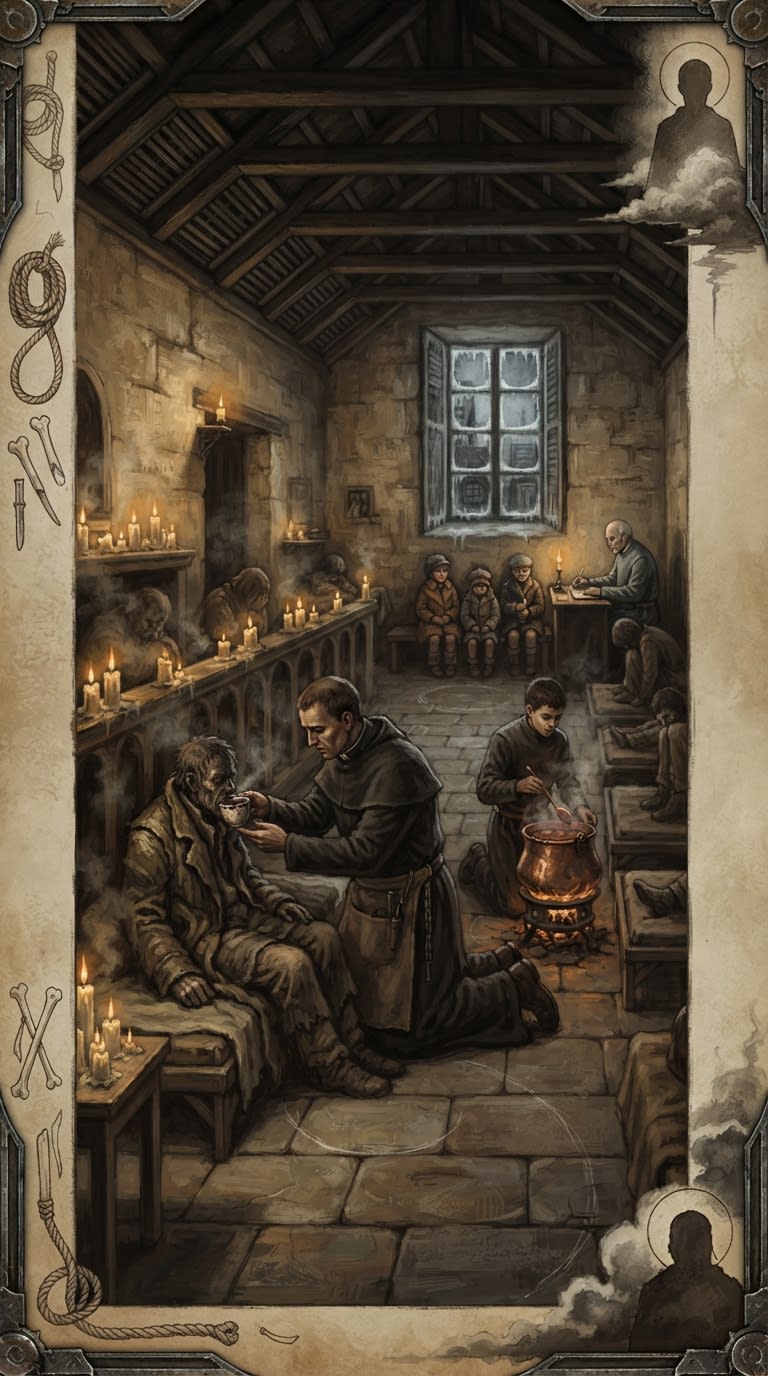 Ash-Chapel of Saint Lorn — Ash-Chapel of Saint Lorn, rendered as oil-painting.