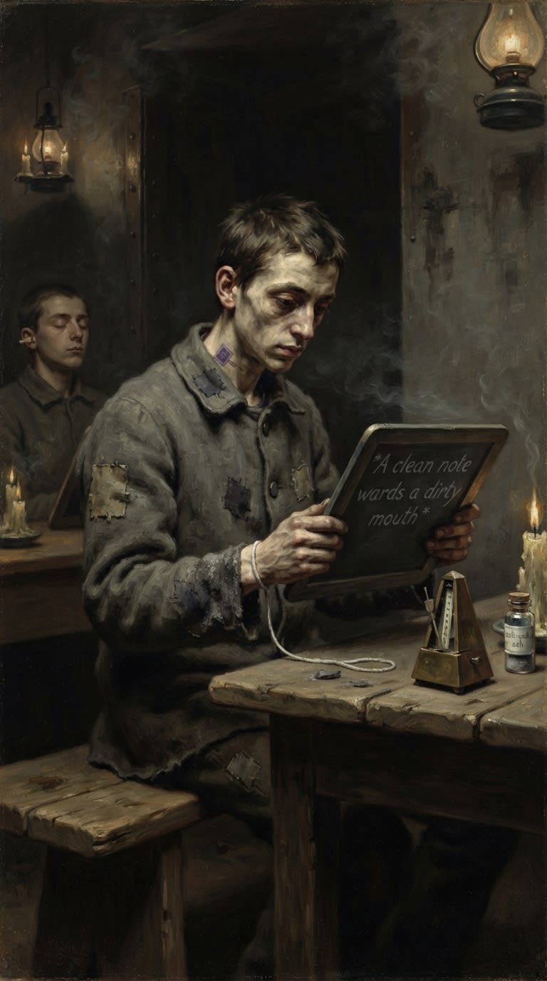 Ash Chorister — Ash Chorister, rendered as oil-painting.
