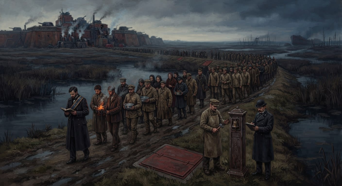 Ash Toll of Bastion-Shipka — Ash Toll of Bastion-Shipka, rendered as oil-painting.