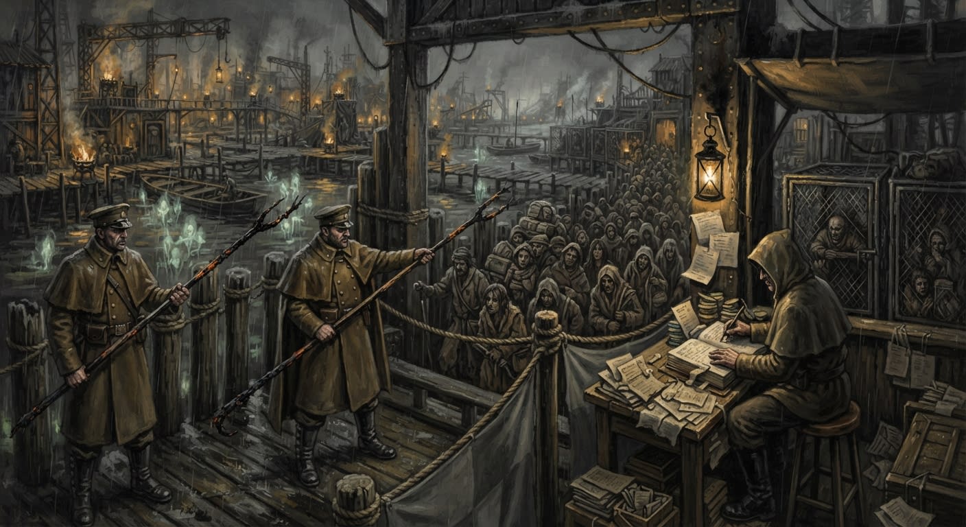 Ashbound Wardens — Ashbound Wardens, rendered as oil-painting.
