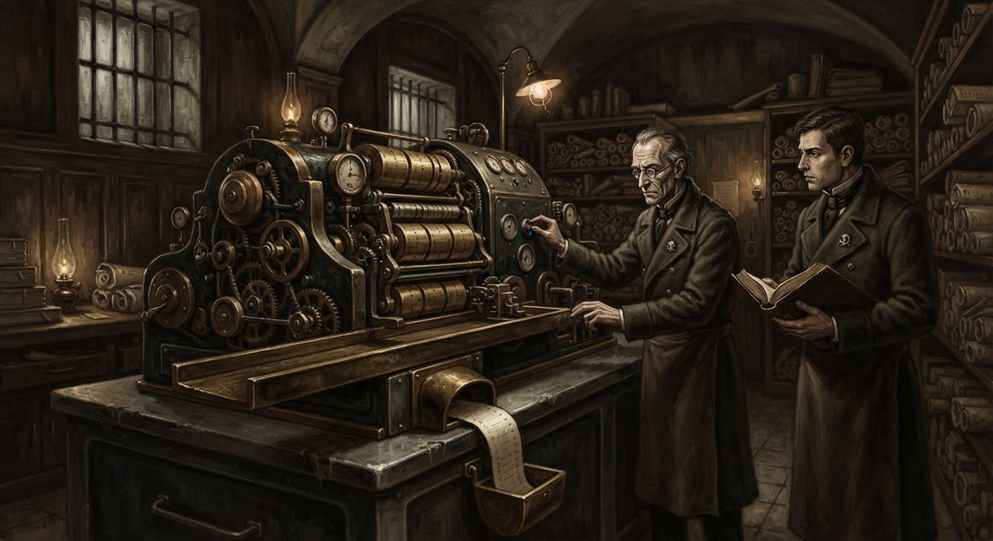 Assessment Engines — Assessment Engines, rendered as oil-painting.