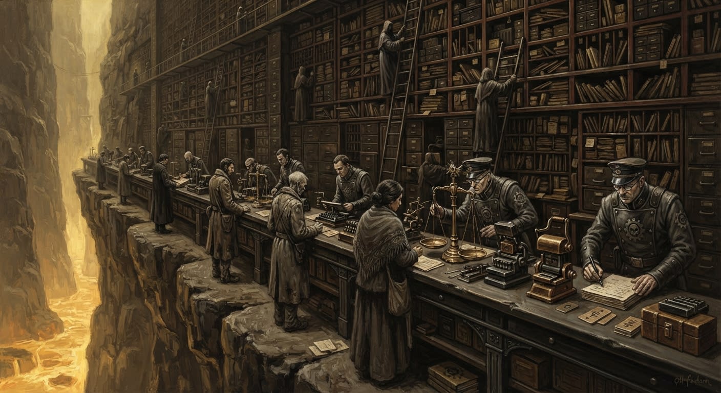 Assessment Halls — Assessment Halls, rendered as oil-painting.