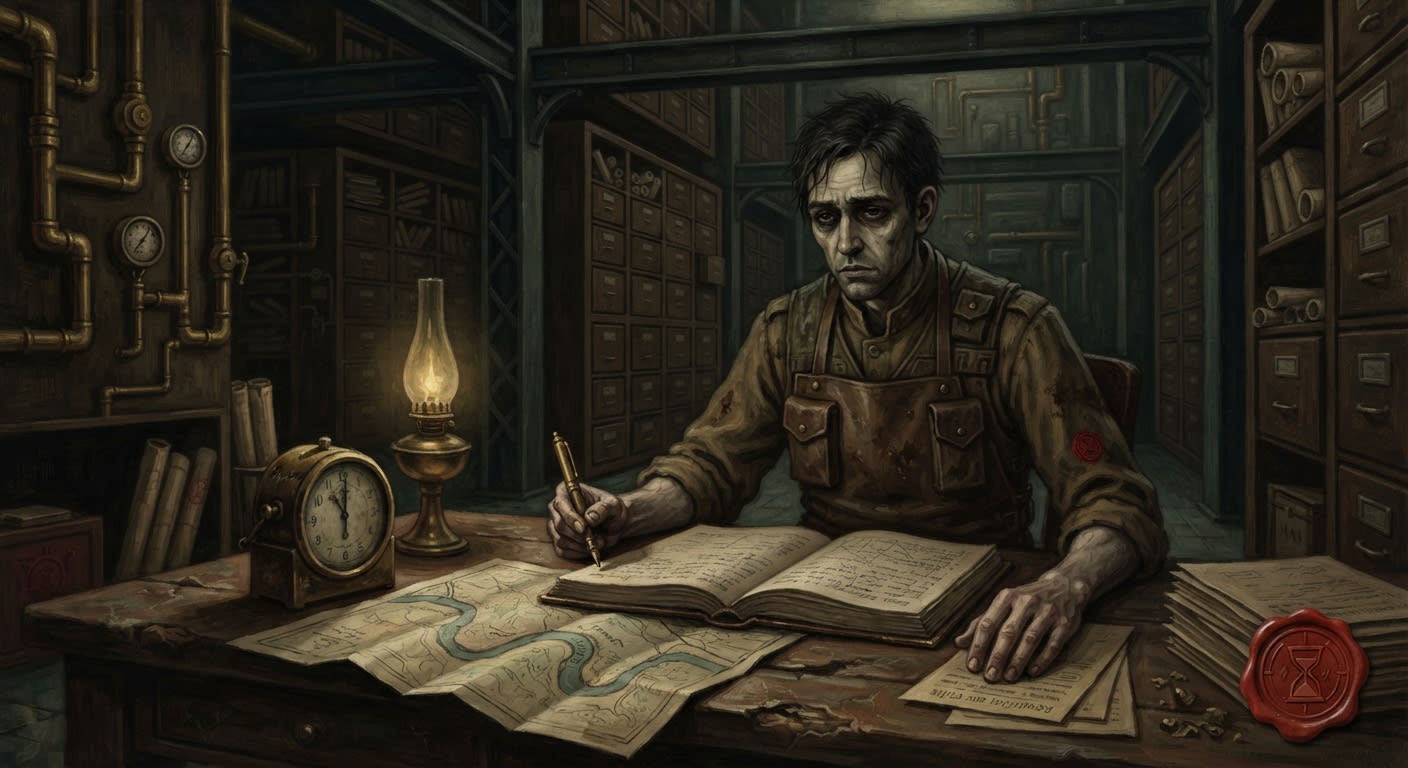 Assistant-Mapper Krail — Assistant-Mapper Krail, rendered as oil-painting.