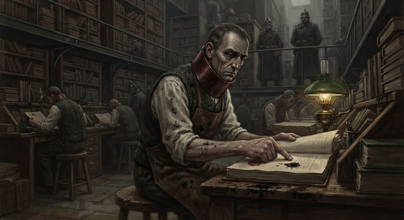 Assistant Registrar Pell — Assistant Registrar Pell, rendered as oil-painting.