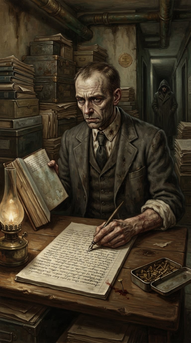 Auditor Hest — Auditor Hest, rendered as oil-painting.