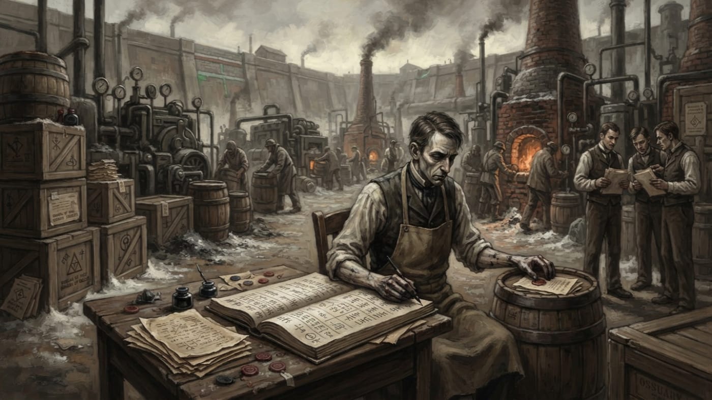 Batch Scribe — Batch Scribe, rendered as oil-painting.