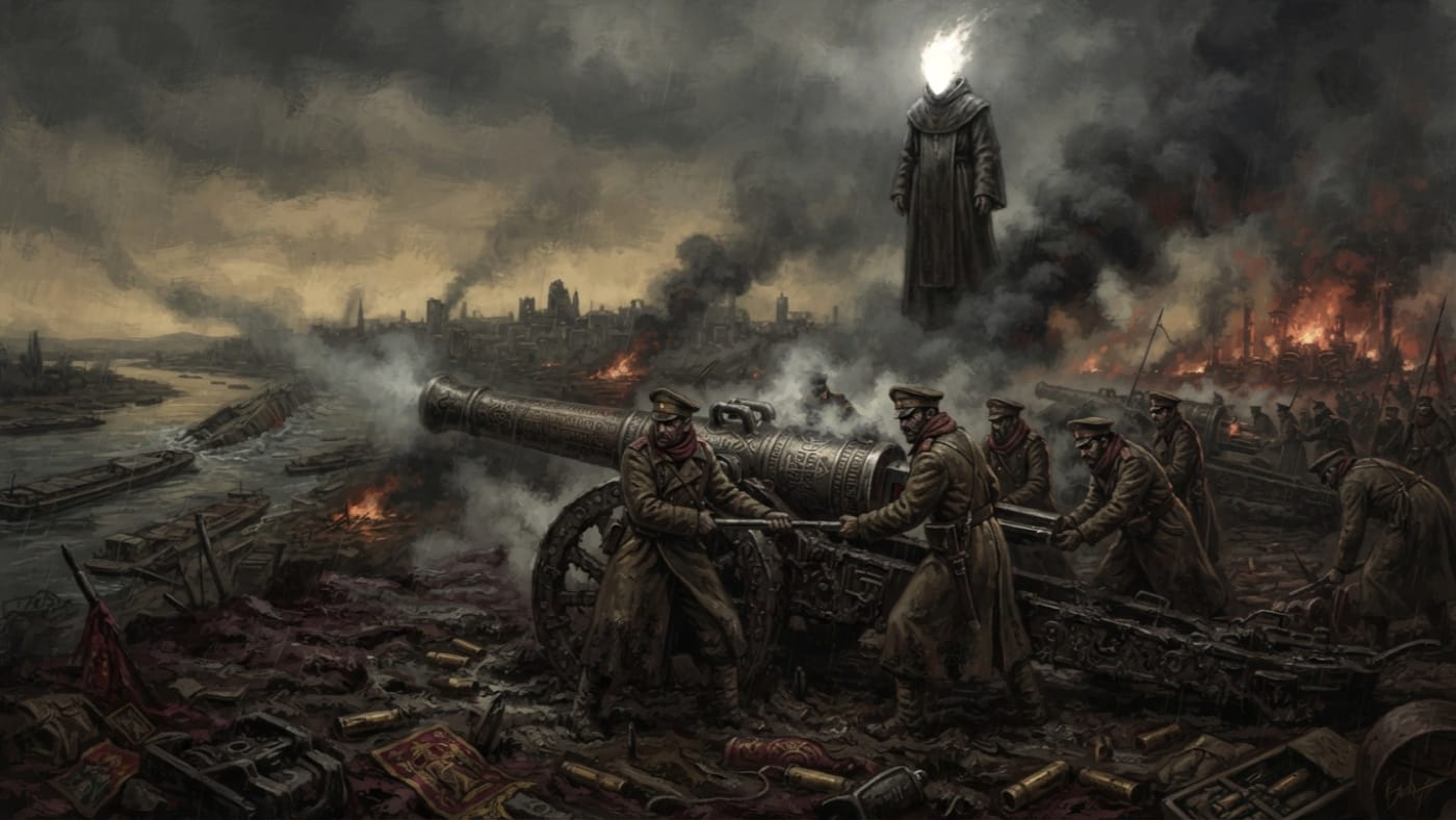 Battery Veyl — Battery Veyl, rendered as oil-painting.