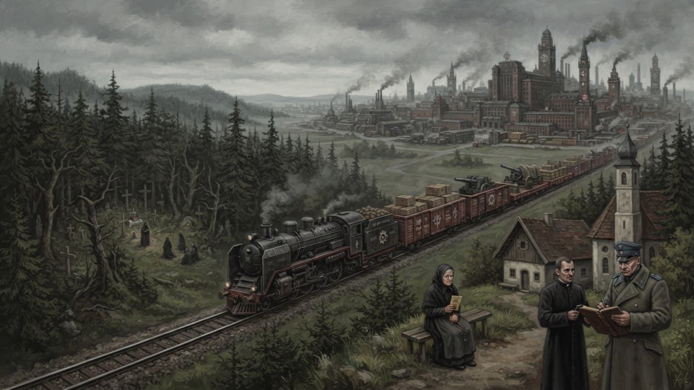 Bavaria — Bavaria, rendered as oil-painting.