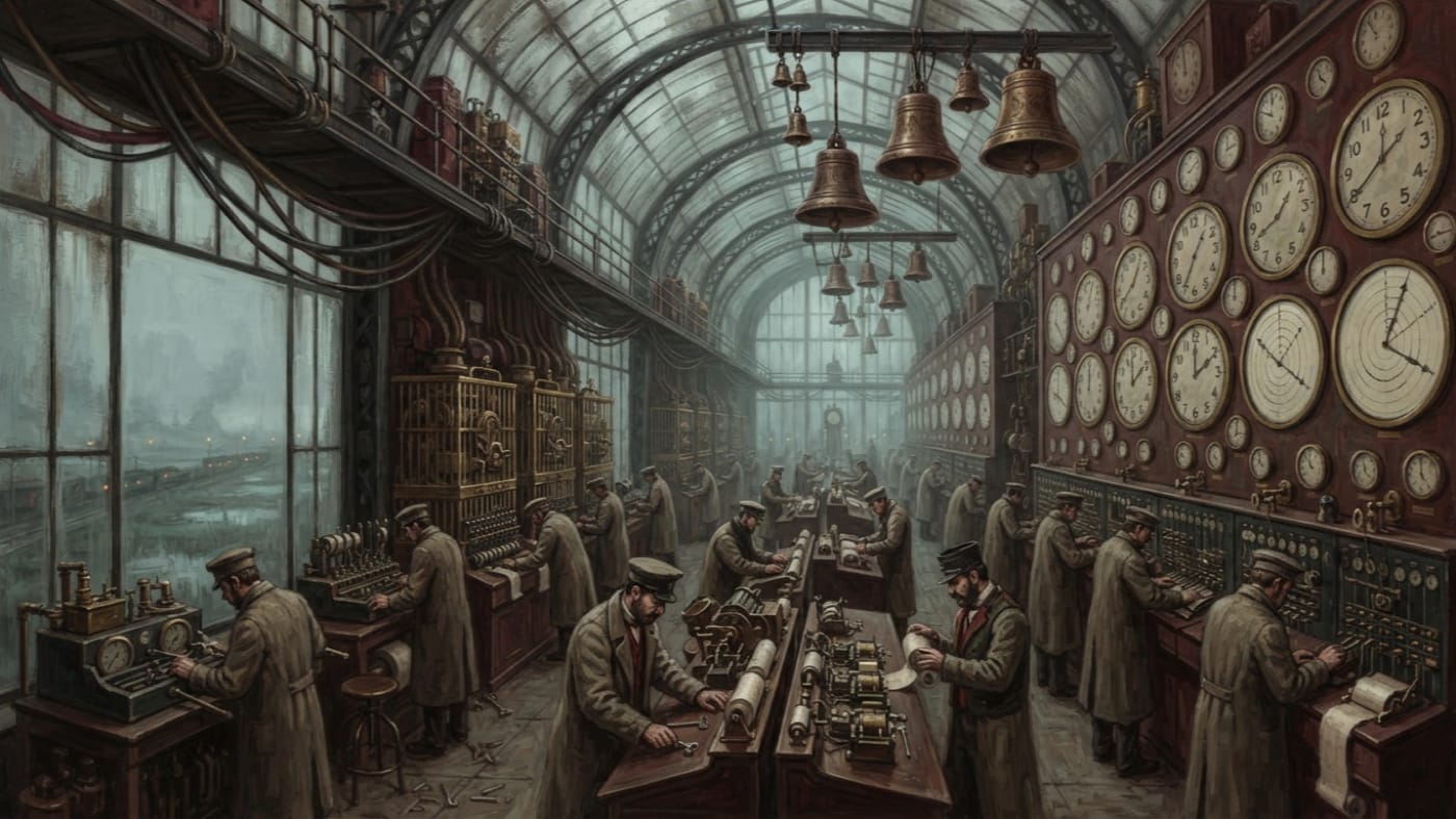 Bell Gallery — Bell Gallery, rendered as oil-painting.