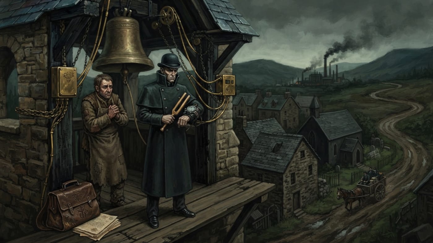 Bell Inspectors — Bell Inspectors, rendered as oil-painting.