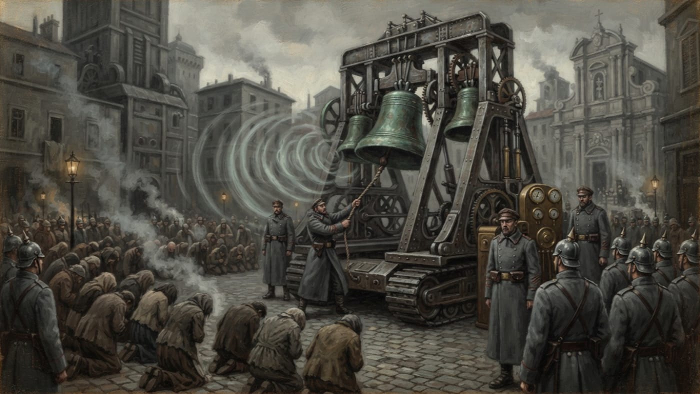 Bell-Litanies — Bell-Litanies, rendered as oil-painting.