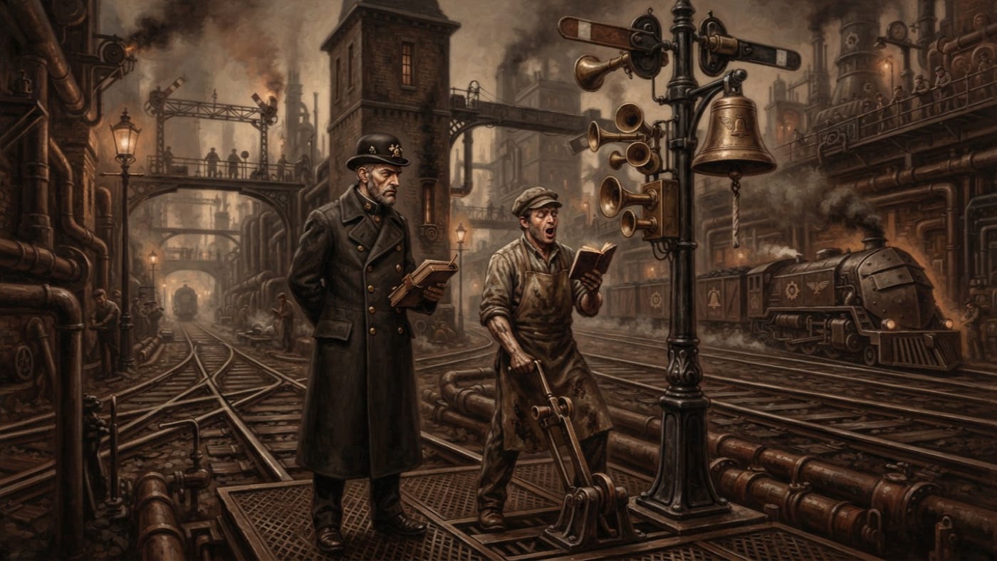 Bell Marshal Gerren Stahl — Bell Marshal Gerren Stahl, rendered as oil-painting.
