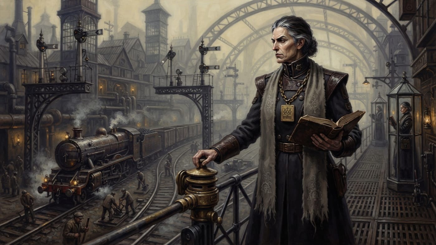Bell Marshal Sister-Calder — Bell Marshal Sister-Calder, rendered as oil-painting.