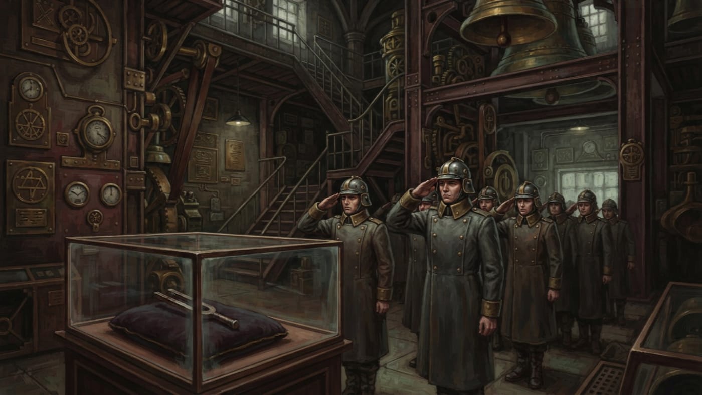 Bell Tower — Bell Tower, rendered as oil-painting.