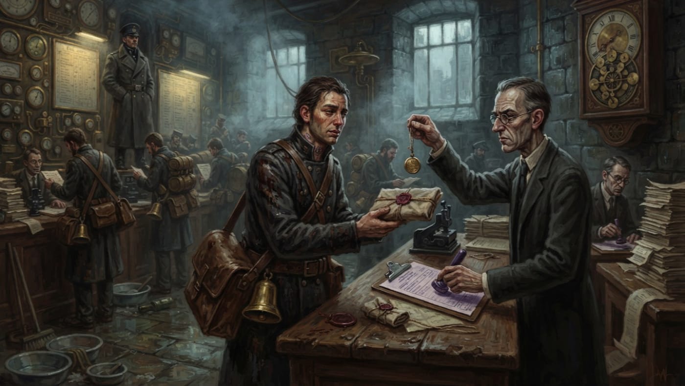 Bellway Synchronisation — Bellway Synchronisation, rendered as oil-painting.
