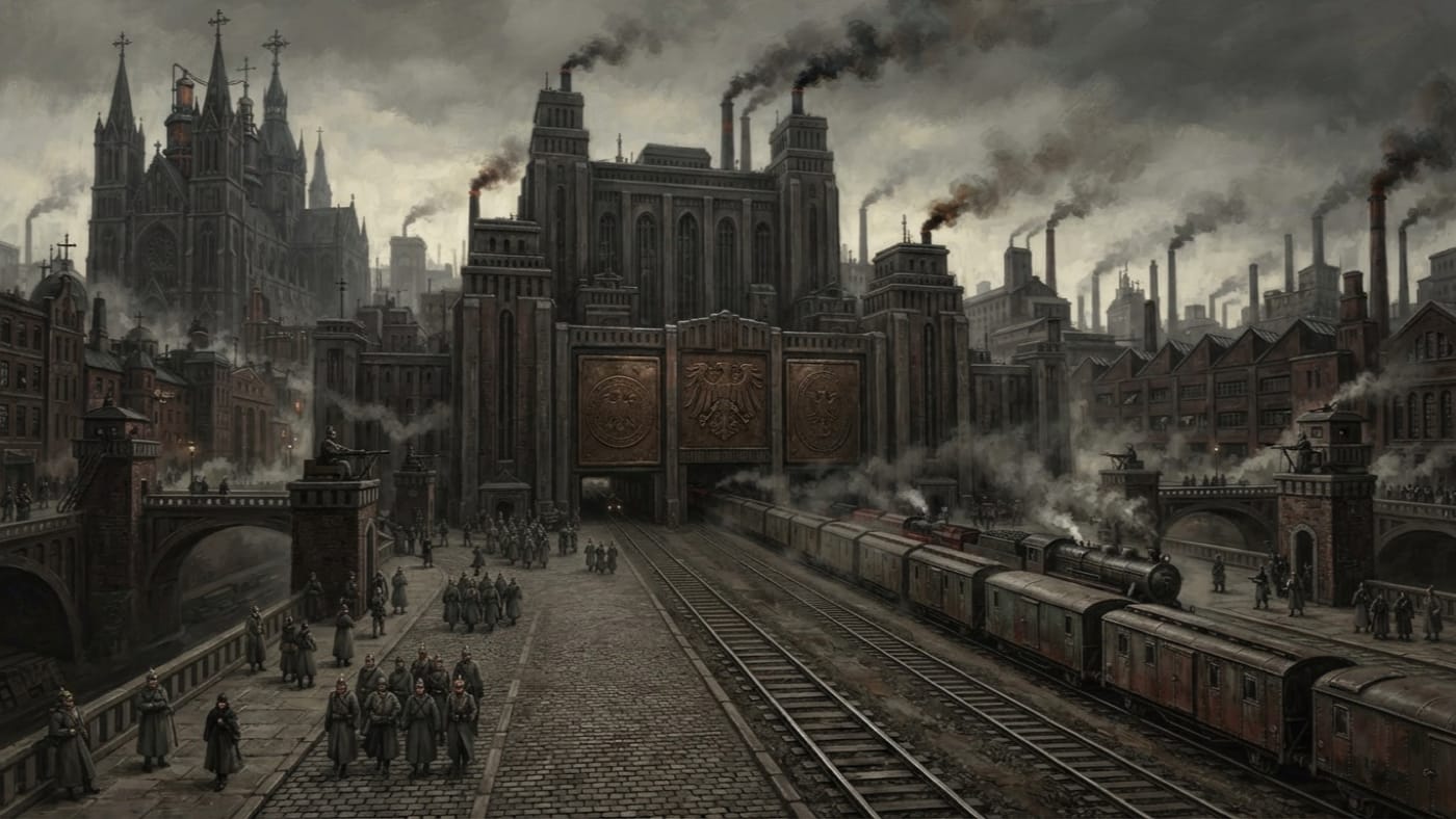 Berlin — Berlin, rendered as oil-painting.