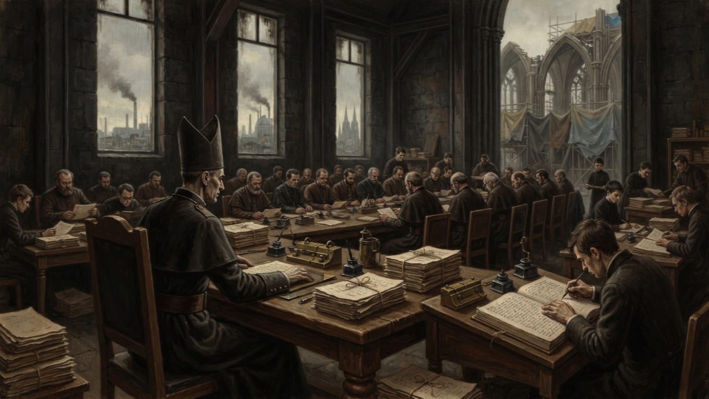 Bishop Adelmar of Cologne — Bishop Adelmar of Cologne, rendered as oil-painting.