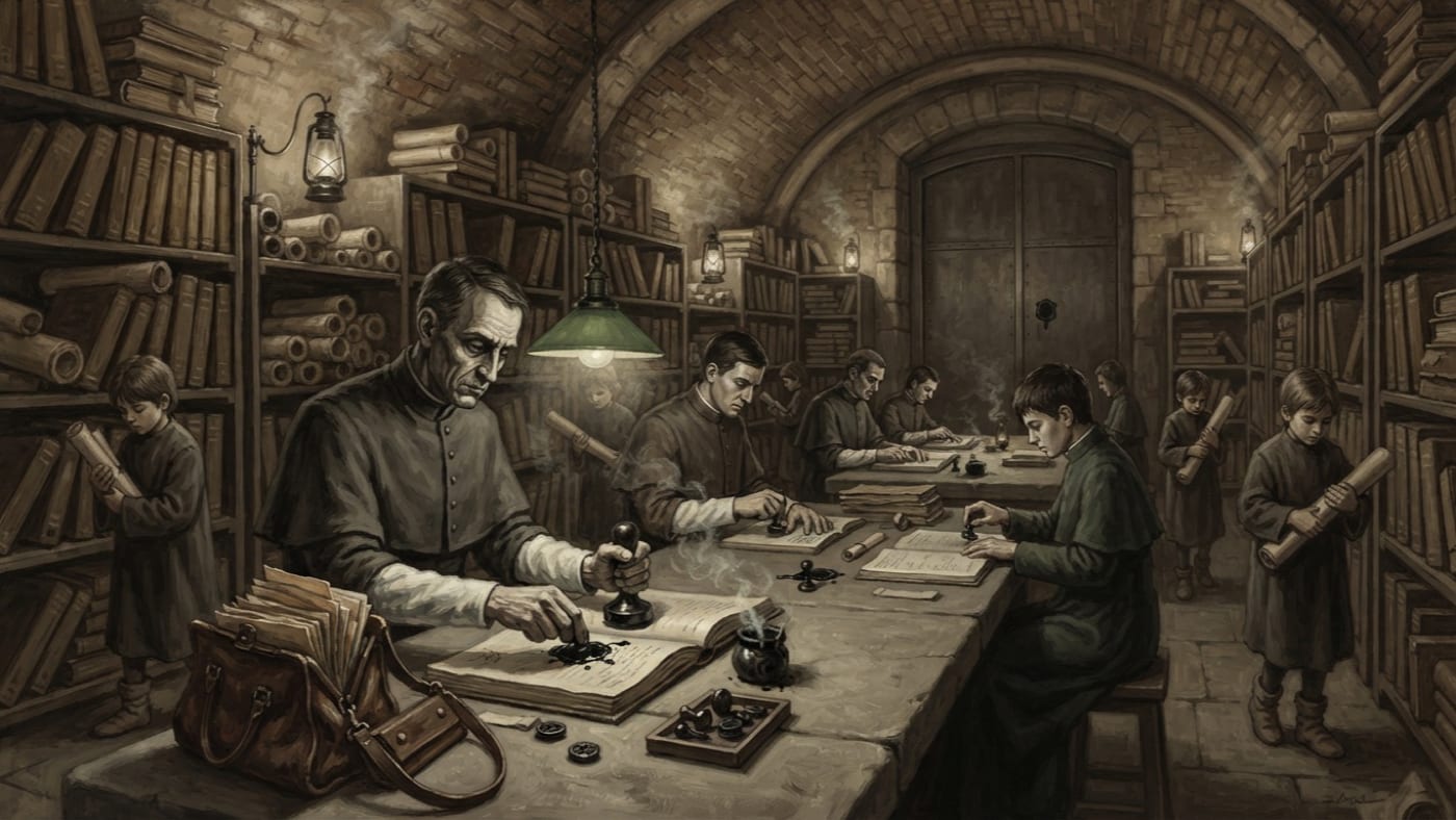 Black Seal Annex — Black Seal Annex, rendered as oil-painting.