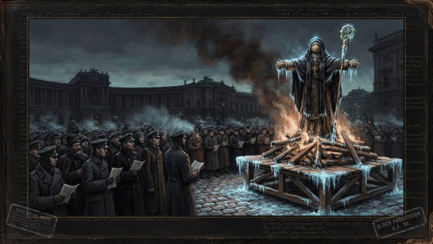 Blessed Adalheid — Blessed Adalheid, rendered as oil-painting.