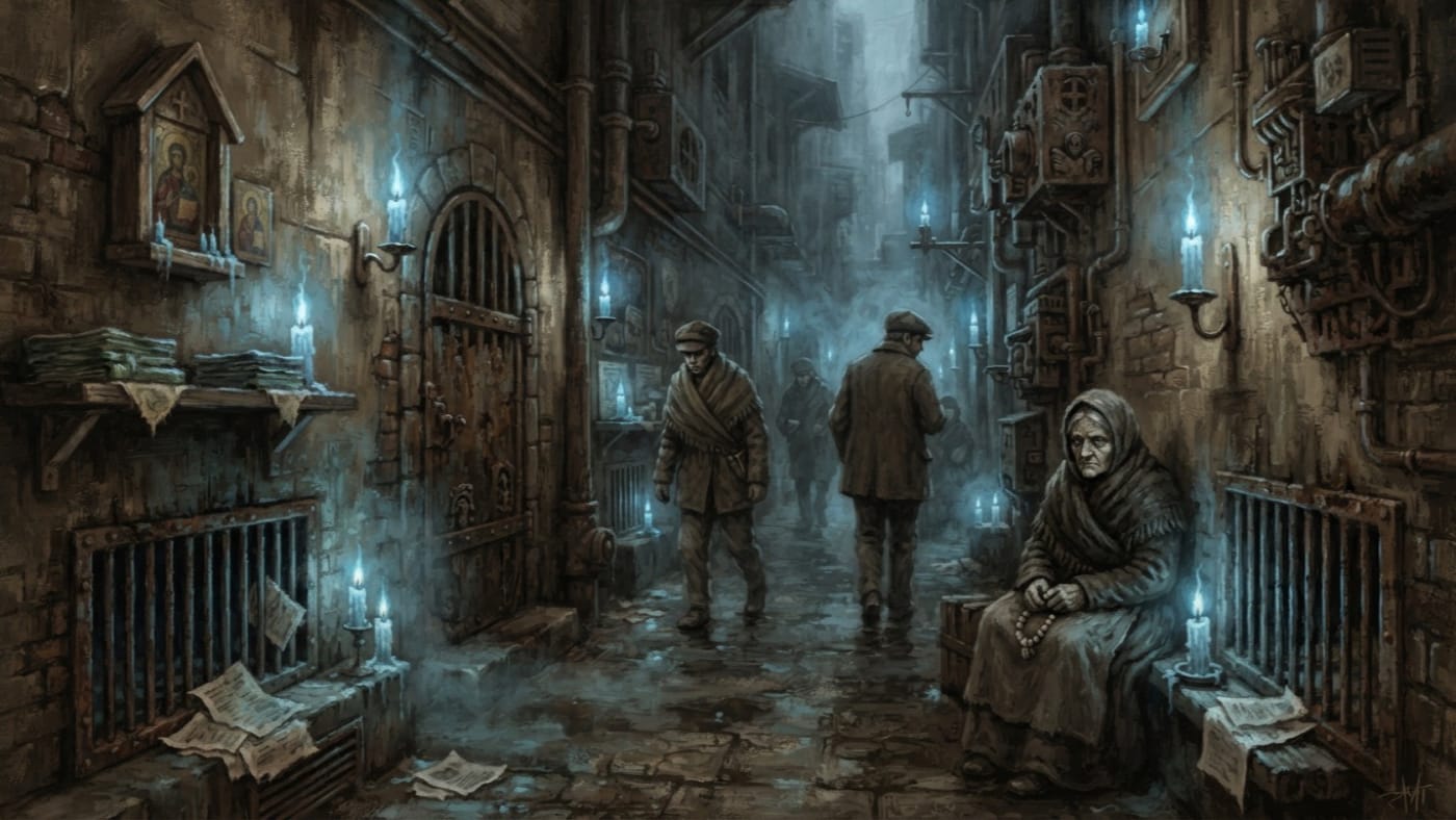 Blue-Burn Phenomenon — Blue-Burn Phenomenon, rendered as oil-painting.