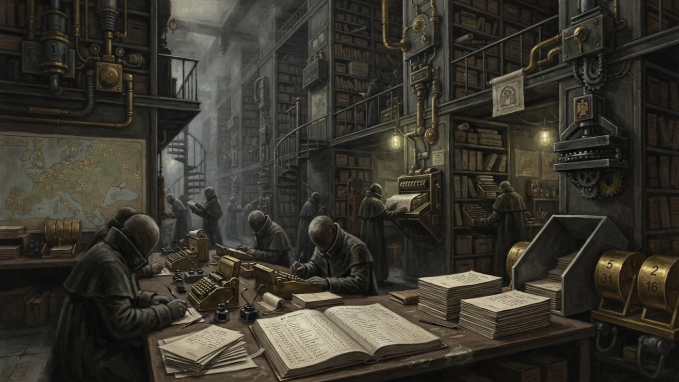 Bone Census — Bone Census, rendered as oil-painting.