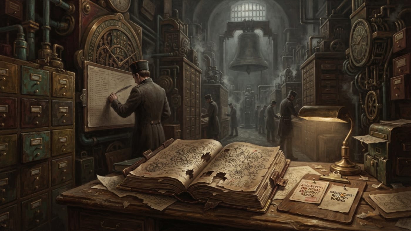 Bell Codex Affair — Bell Codex Affair, rendered as oil-painting.