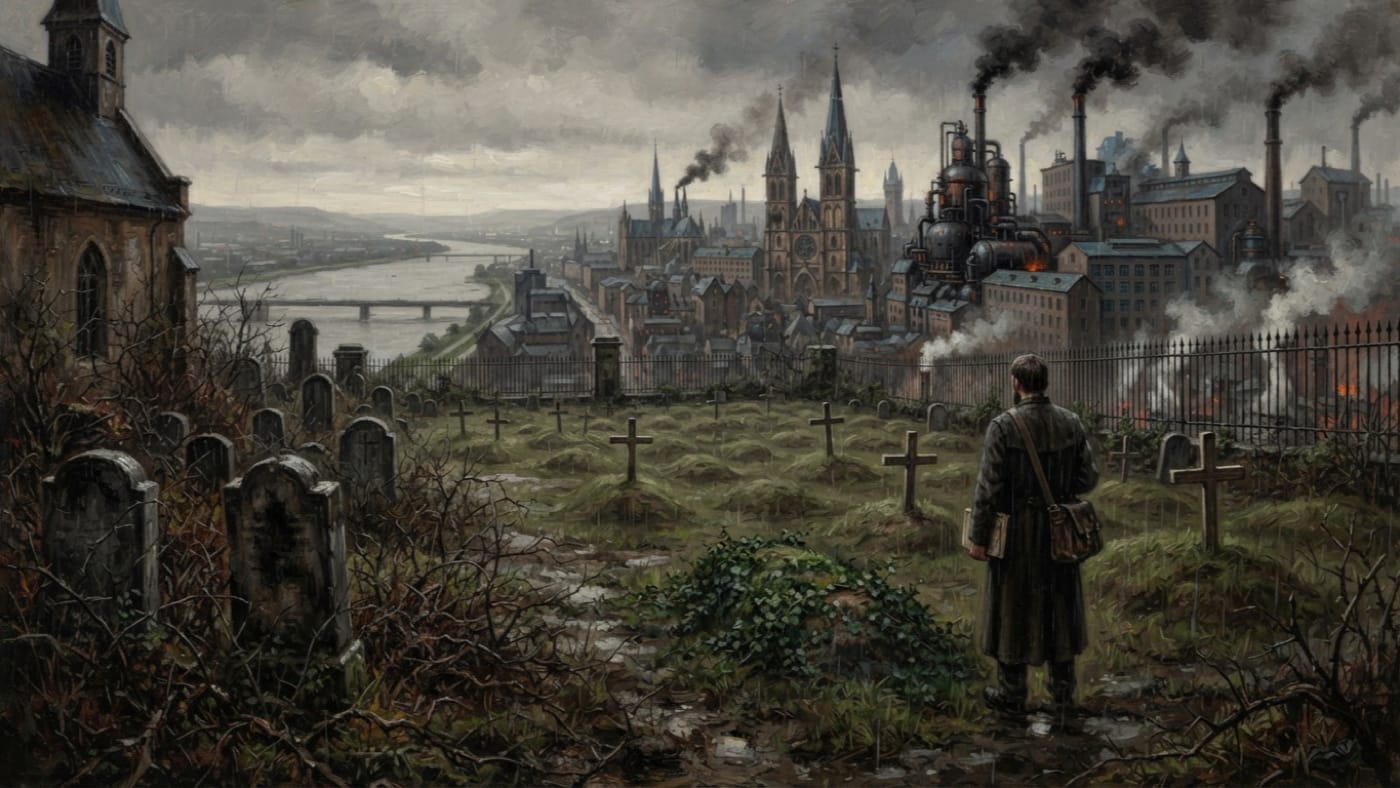 Bonn — Bonn, rendered as oil-painting.