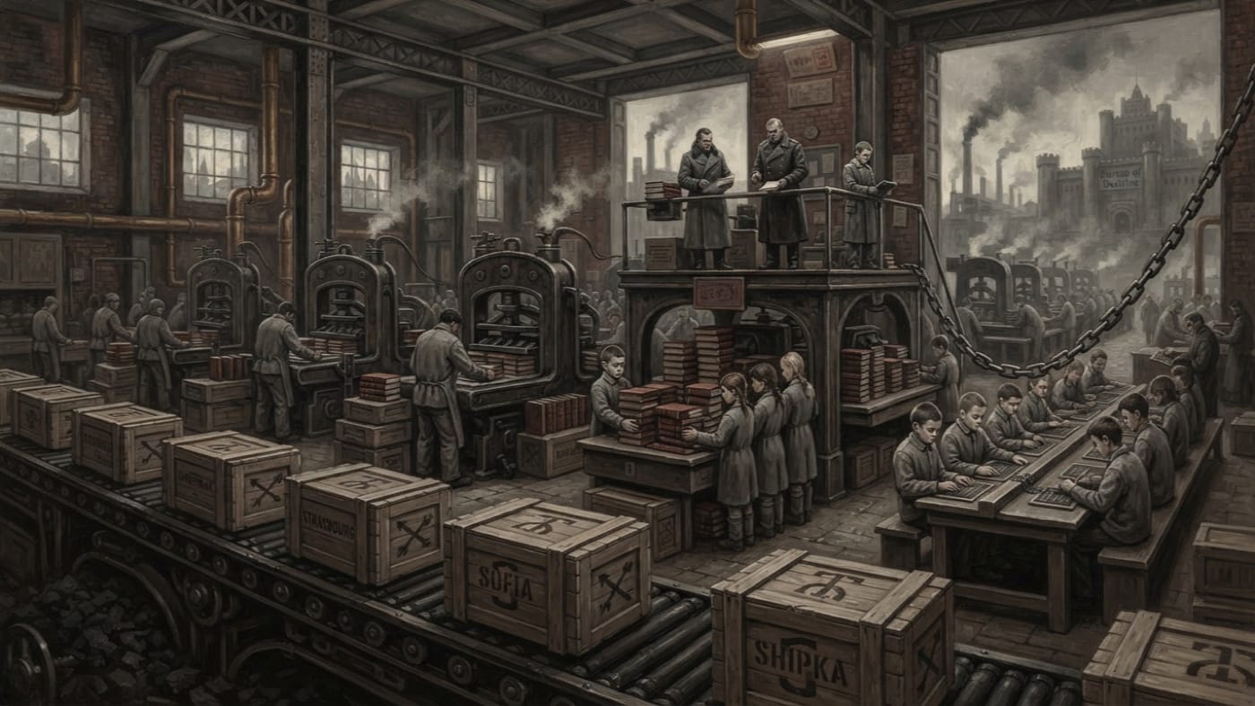 Bureau of Education — Bureau of Education, rendered as oil-painting.