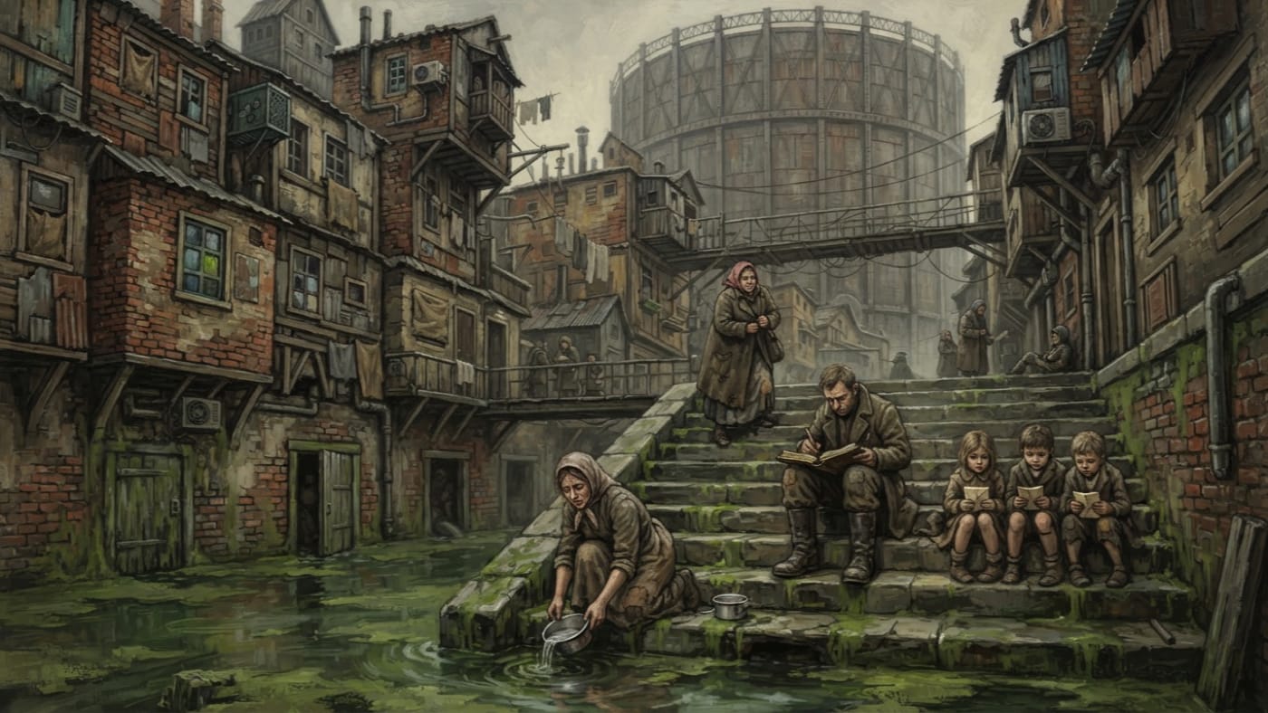 Canalback — Canalback, rendered as oil-painting.