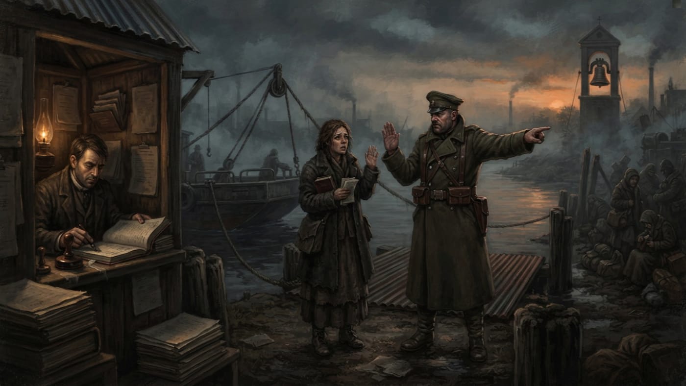 Canticle of Edras — Canticle of Edras, rendered as oil-painting.