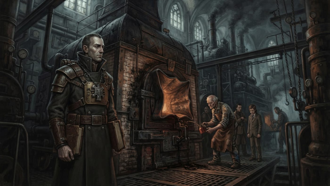 Cantor-Marshal Lenk — Cantor-Marshal Lenk, rendered as oil-painting.