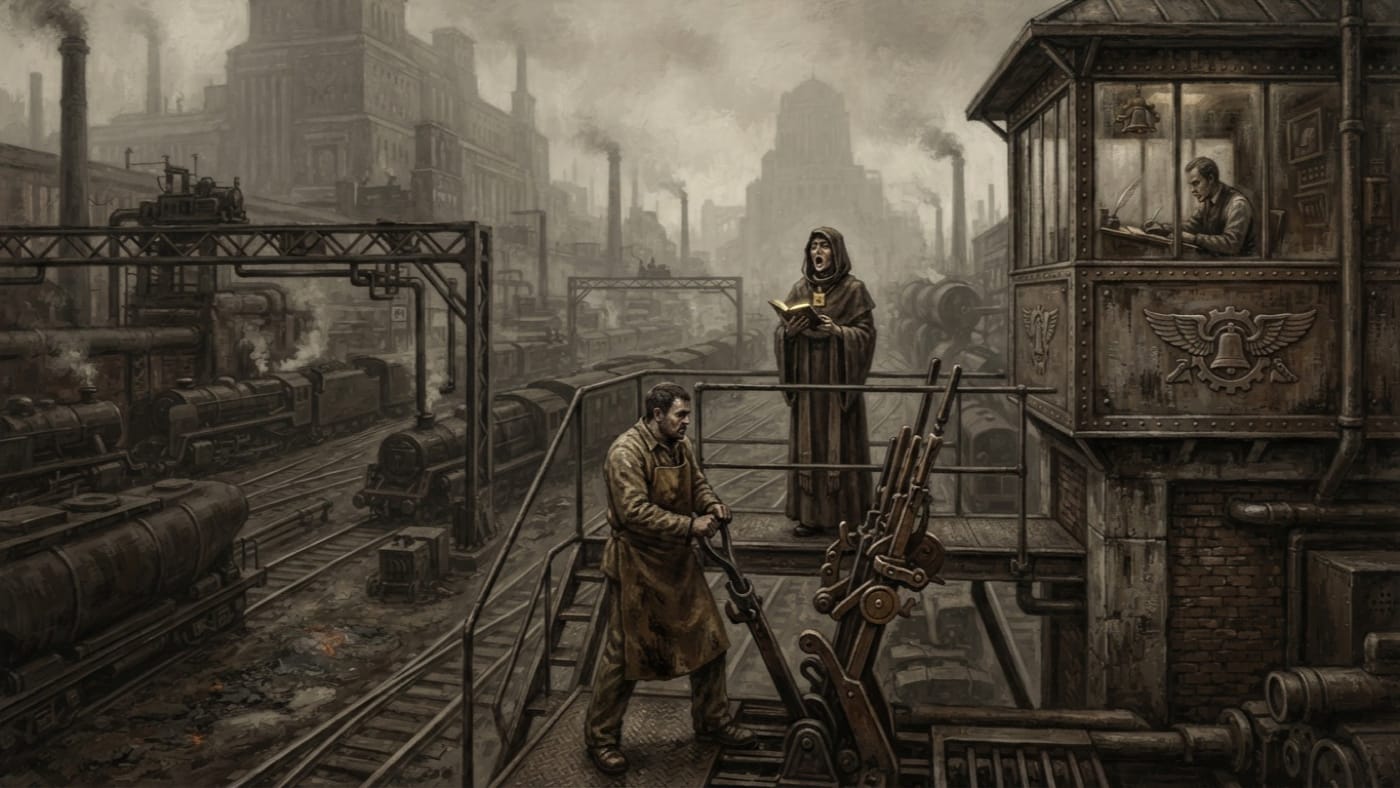 Cantor Reforms — Cantor Reforms, rendered as oil-painting.